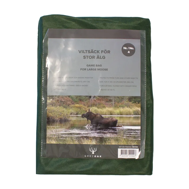 Nedsatt pris | Game Bag, Big Moose/Elk / Viltsäck 4, Stor Älg