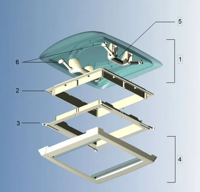 MPK Ersättningshuv VisionVent S pro/eco | Favorit