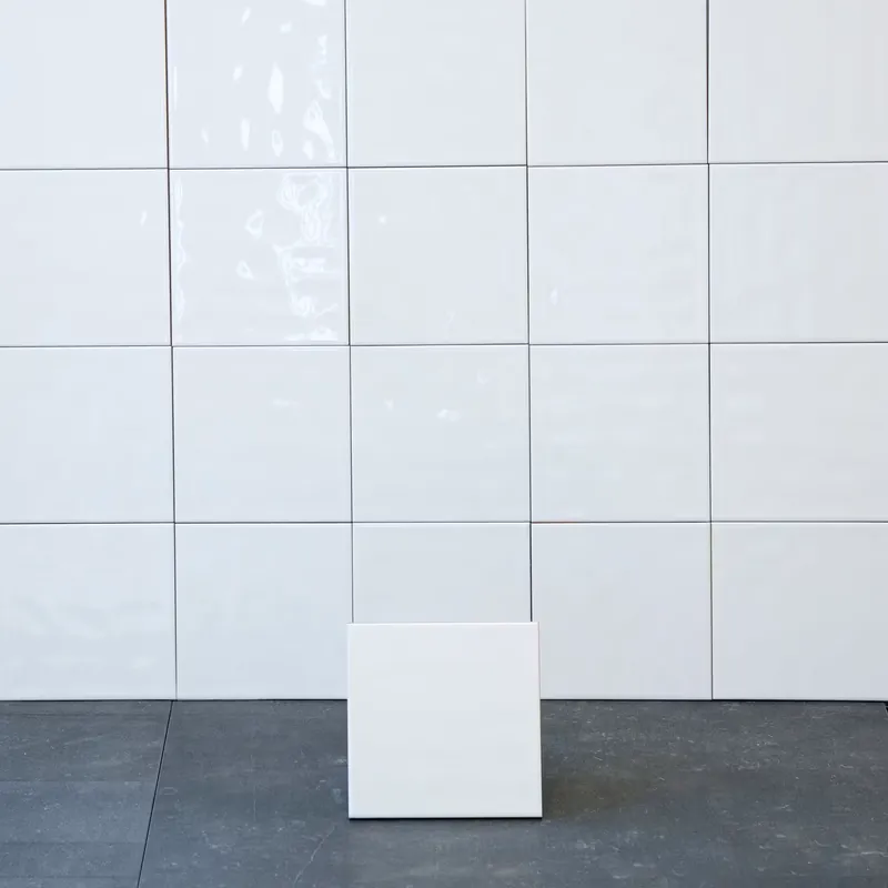 Kakel ArcTileVit Vågig Blank 15X15 cm | Endast denna vecka